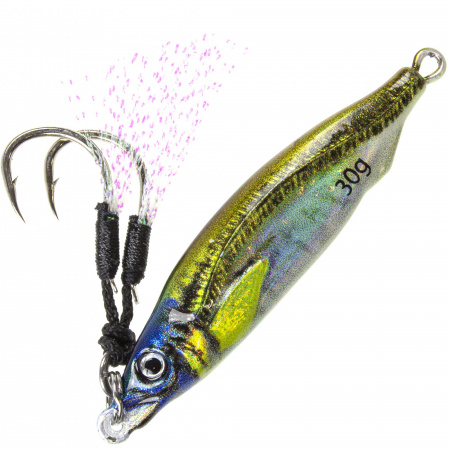 Пилькер BS Baits Runway "Mackerel 3D 2AS" цв. blue. 30гр