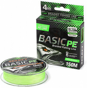 Шнур Select Basic PE 150m (light green.)