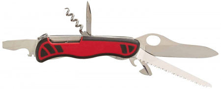 Нож перочинный VICTORINOX Forester M Grip 10 функций красно-черный (0.8361.MC)