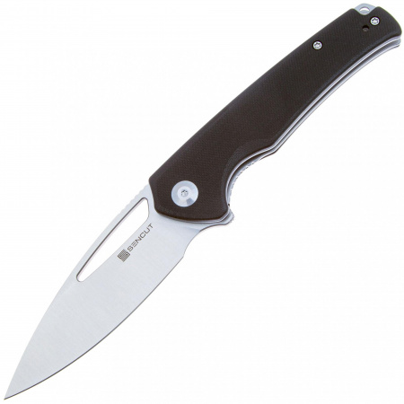 Складной нож SENCUT Mims 9Cr18MoV Steel Satin Finished Handle G10 Black