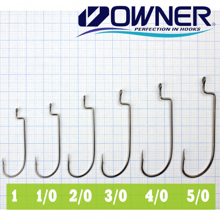 Крючок OWNER Offset Shank BC №1 6шт