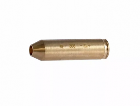 Лазерный патрон ShotTime ColdShot кал. .308Win, материал - латунь, лазер - красный, 655нМ