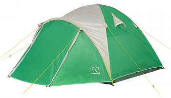 Дом 4 V2 палатка Зеленый/свет.серый	