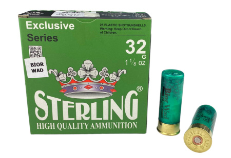 Патрон STERLING 12/70 Bior №7 32 гр.