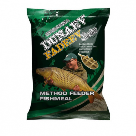 Прикормка Dunaev-Fadeev 1кг.Method Feeder Fishmeal