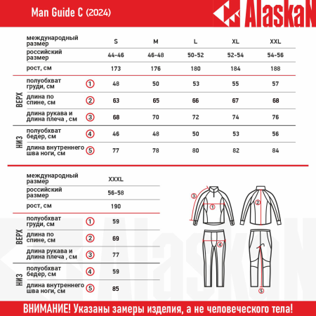 Термобелье  с Mаn Guide С