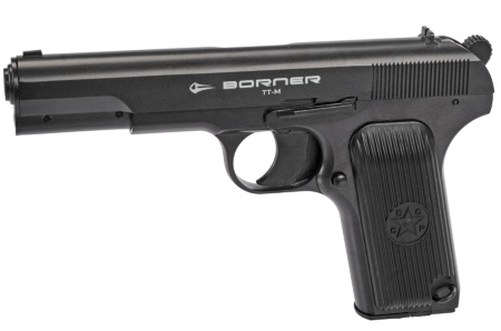Пистолет пневм. BORNER TT-M, кал. 4,5 мм (металл)/BBs