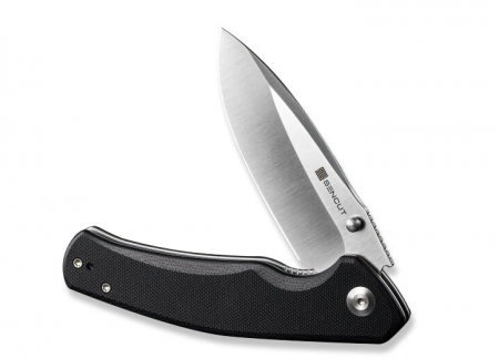 Складной нож SENCUT Slashkin D2 Steel Satin Finished Handle G10 Black