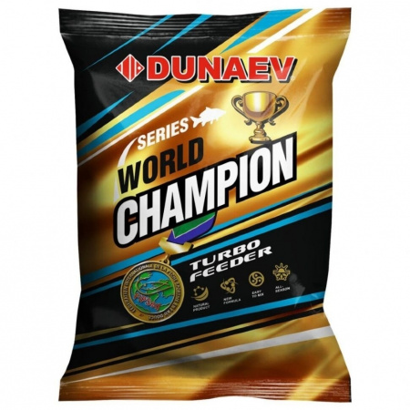 Прикормка Dunaev WORLD CHAMPION 1кг Turbo Feeder