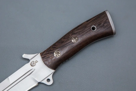 Нож Смерч, ст.65х13 рукоять ценные породы дерева
