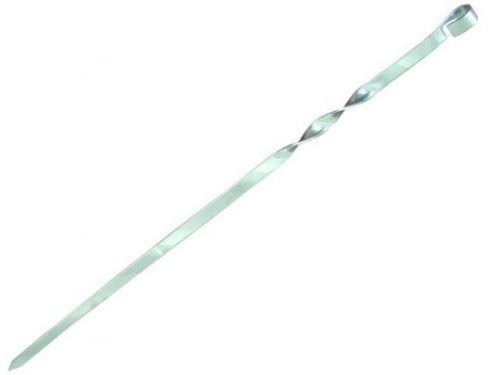 Шампур волна угловой 450мм (2 ребра жесткости) С1360