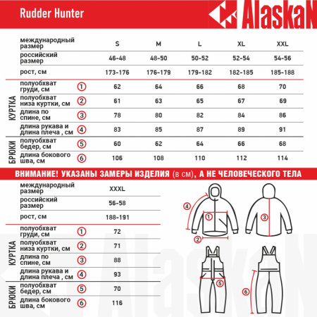 Костюм лодочный Alaskan Rudder Hunter