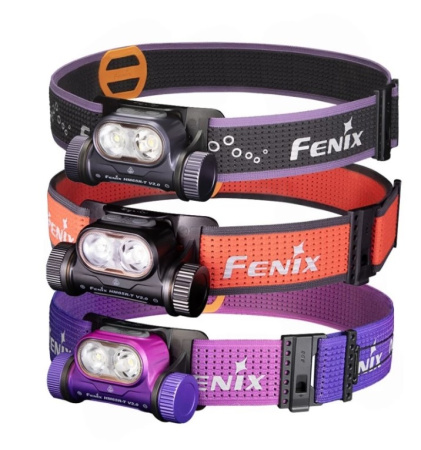 Фонарь Fenix HM65R-T V2.0 фиолетовый