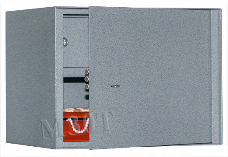 Шкаф металлический усиленный сейфового типа М-30Т цвет серый