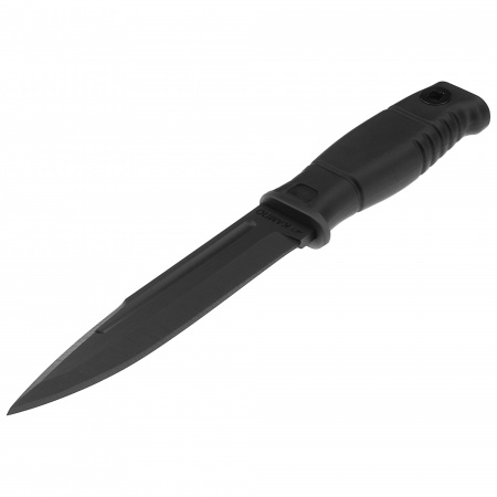 Нож КАМПО Калашников (нож, пластиковые ножны чехол, ремень, защелка, темляк)