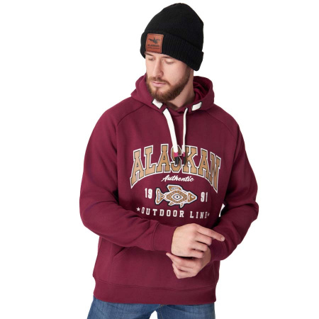 Толстовка Alaskan Promo Hoodie Claret