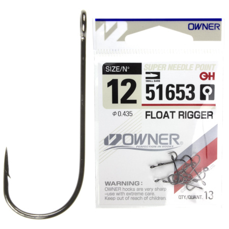 Крючок OWNER Float Rigger MH-12 BC №12 13шт