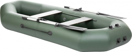 Лодка Шкипер А280 (надувное дно) (зелёный)