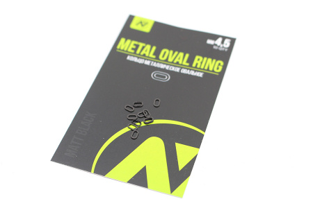 Кольцо металлическое овальное VN Tackle Metal Oval Ring d 4,5мм