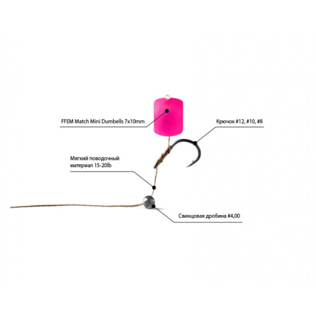 Бойлы FFEM Pop-Up Match  Mini Megaspice 7x10mm