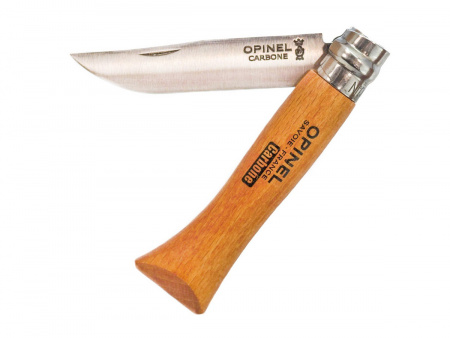 Нож Opinel Tradition №06, клинок 7см., углеродистая сталь, рукоять - бук