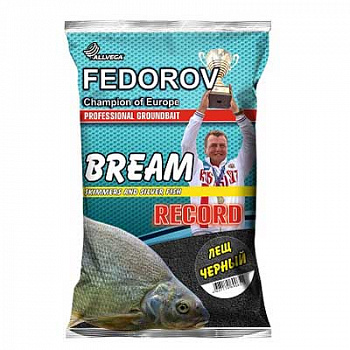 Прикормка ALLVEGA "FEDOROV RECORD" 1 кг (ЛЕЩ ЧЕРНЫЙ)