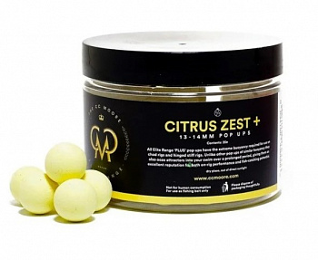 Плавающие бойлы, на основе цитрусовой цедры Citrus Zest Pop Ups 12mm (Elite Range)