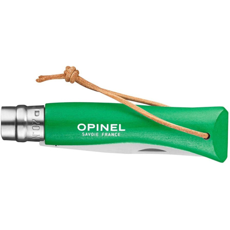 Нож Opinel №7 Trekking нержавеющая сталь, зелёный