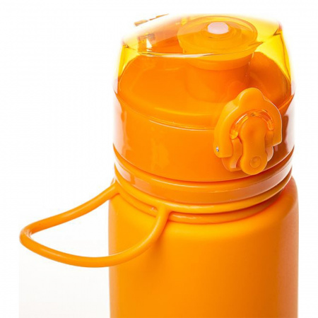 Tramp бутылка силиконовая 0,5 л (оранжевый, 500мл)