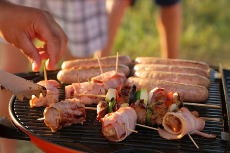 Газовый гриль O-GRILL500MT black-red