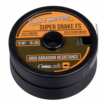 Поводковый материал Prologic Super Snake FS 15m 35lbs зелен.камуфляж