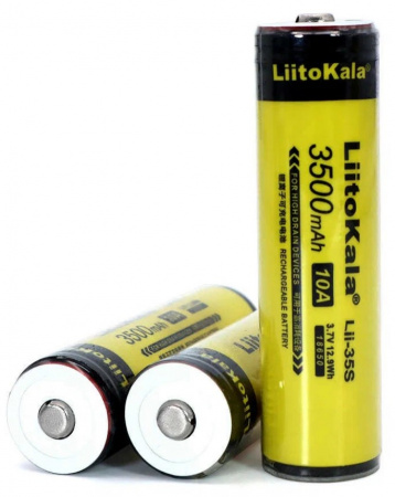 Аккумулятор LiitoKala Li-ion 18650 Lii-35S (3.7V 3500 mAh)