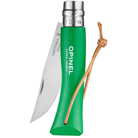 Нож Opinel №7 Trekking нержавеющая сталь, зелёный