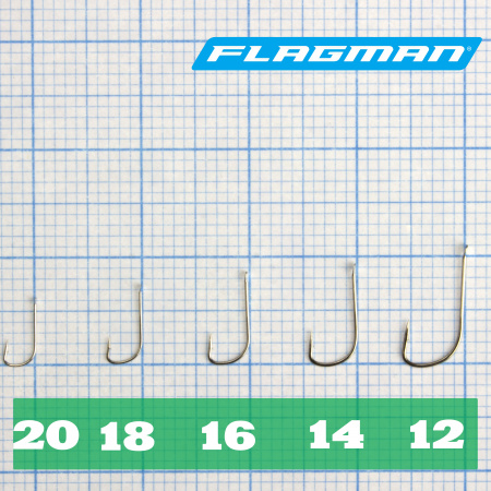 Крючки Flagman Silver Fish №20 10шт