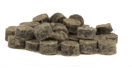 Пыж "ВОЙЛОК" неосаленый, 16 кал. 8-10мм (уп.200шт.)