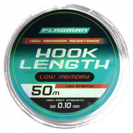 Леска FLAGMAN Hook Lenght 50м 0,10мм