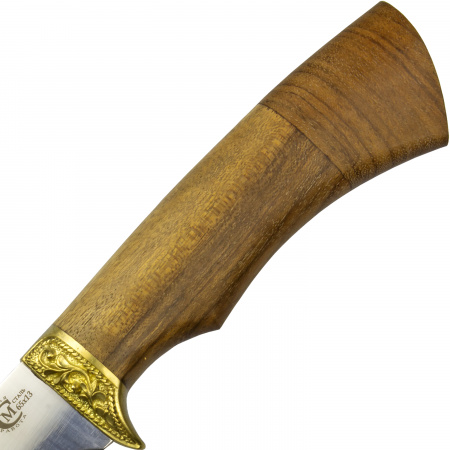 Нож Юнкер, ст.65х13,литье,рукоять из ценных пород дерева