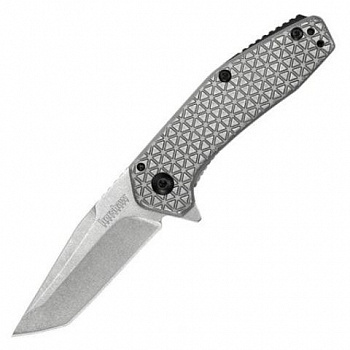 Нож Kershaw Cathode, сталь 4Cr14, стальная рукоять