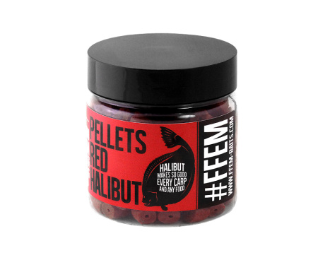 Пеллетс FFEM Coppens Hookbaits Pellets Red Halibut 8 mm