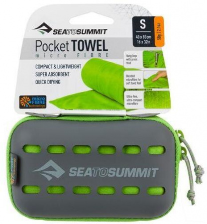 Полотенце Sea to Summit Pocket Towel Small (Lime)