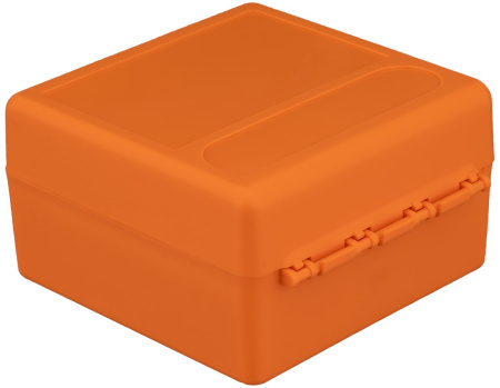 Кейс ShotTime BX-907 для 100 патронов 223 Rem./222 Rem., полипропилен, р-р 127x127х72 мм, оранжевый