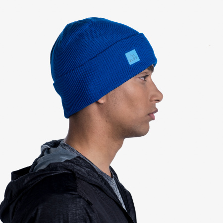 Шапка Buff Crossknit Hat Solid Azure Blue