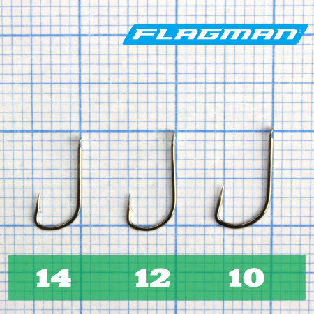 Крючки Flagman Bloodworm Caster Pro №14 10шт