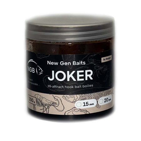 Бойлы насадочные вареные NGB "Joker" 15 мм. 300г.