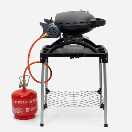 Газовый гриль O-GRILL500MT black-red