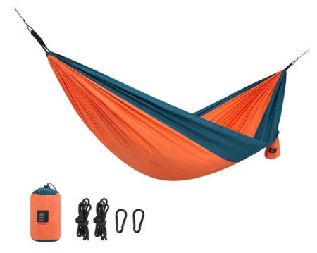 Гамак Naturehike NH21DC011 340T одноместный ультралегкий оранжевый