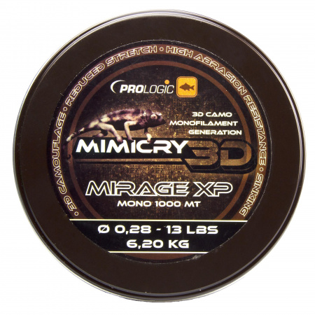 Леска Prologic Mimicry Mirage XP  500m d-0.25mm 5,2kg 11lbs камуфляж, тонущая