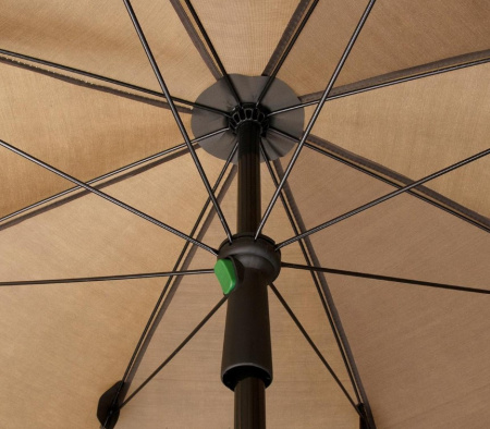 Зонт NISUS с тентом d 2,4м прямой полузакрытый (N-240-TP)