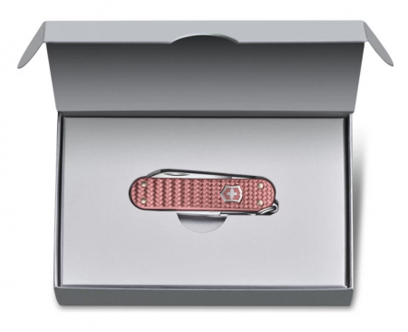 Нож-брелок Victorinox Classic Precious Alox Gentle Rose