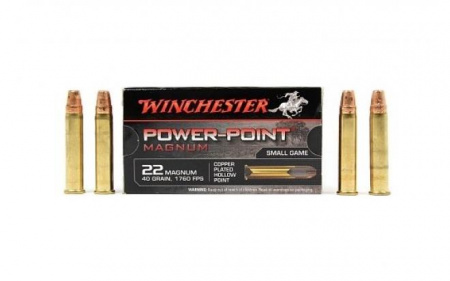 Патрон Winchester 22 Mag JHP 40gr.